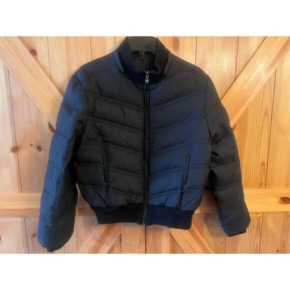 Esprit Down Puffer Coat Large Black Quilted - Picture 1 of 4